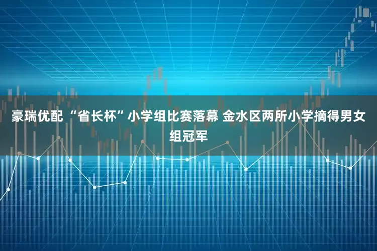 豪瑞优配 “省长杯”小学组比赛落幕 金水区两所小学摘得男女组冠军